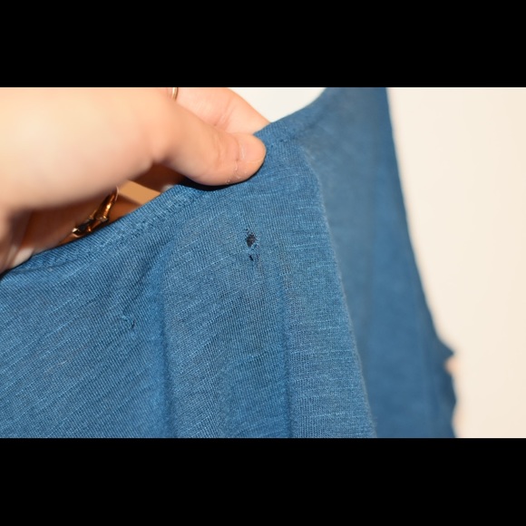 American eagle scalloped tank top with beads - Picture 5 of 6